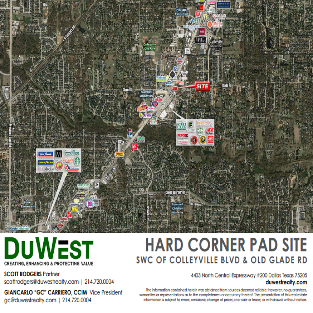 Hard Corner Pad Site | Colleyville, TX